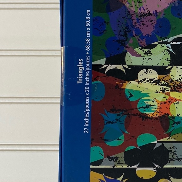 750 Piece Jigsaw Puzzle Art Gold Dore Abstract Triangles 2019 - New Never Opened - Picture 6 of 9